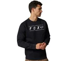 FOX Mikina Pinnacle Crew Fleece Black/White vel. S