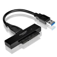 ADSA-1S6, USB3.0 - SATA 6G UASP HDD/SSD adaptér vr. 2.5" púzdra