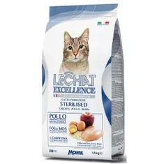 Monge LECHAT EXCELLENCE STERILIZED Chicken 1,5kg 35/11 superprémiové krmivo pre sterilizované mačky