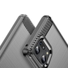 IZMAEL Carbon Shield TPU puzdro pre Oppo Find X5 Pro - Čierna KP24407