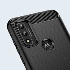 IZMAEL Carbon Shield TPU puzdro pre Motorola Moto G Play 2023 - Čierna KP24398