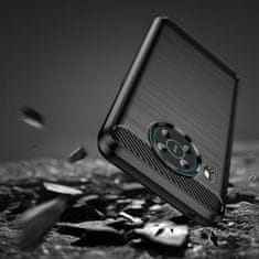 IZMAEL Carbon Shield TPU puzdro pre Nokia X100 - Čierna KP24454