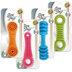 COBBYS PET GEOTOY LONG 17-19cm hračky pre psov z tvrdej gumy