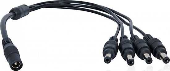 XtendLan XtendLan Napájecí kabel/splitter 1 na 4, jack 2,1mm