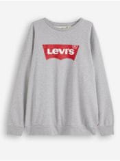 Levis Svetlošedá pánska mikina Levi's XXL