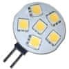 LED žiarovka G4 6xSMD 1W teplá biela - warm white