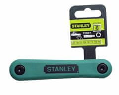 shumee KĽÚČE STANLEY TORX 8 ks. SKLADACÍ T9-T40