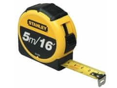 shumee STANLEY ROLLING MEASURE 5m x 19mm TYLON INCH LOOSE