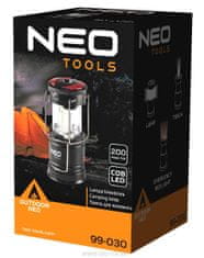 NEO TOOLS NEO Batériové kempingové svietidlo 3 v 1, COB LED