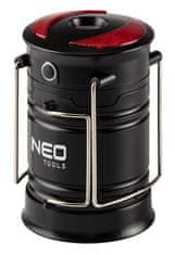 NEO Tools NEO Batériové kempingové svietidlo 3 v 1, COB LED