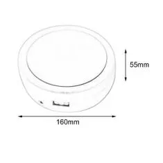 Northix Make-up zrkadlo s LED svetlami 