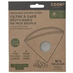 Northix Opakovane použiteľný kávový filter - nehrdzavejúca oceľ 