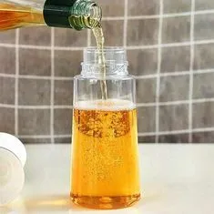 Northix Fľaša s rozprašovačom na olej – biela 