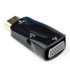 Northix Adaptér HDMI na VGA so zvukovým vstupom 