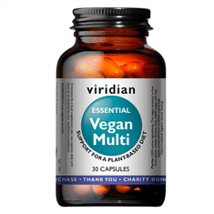 Viridian Vegan Multi 30 cps (Multivitamín pre vegánov)