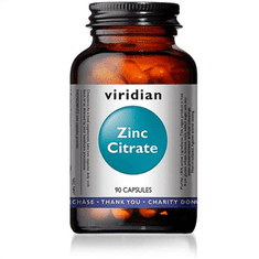 Viridian Zinc Citrate 90 cps (Zinok)