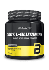 BioTech 100% L-glutamín 240 g