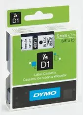 Dymo Páska D1 9mm / 7m čierna na bielej 