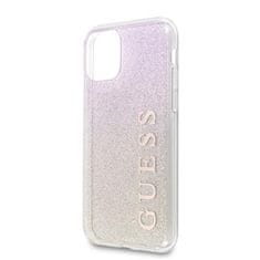 Apple Guess Glitter Gradient silikónové puzdro pre iPhone 11 pro / GUHCN58PCUGLPI