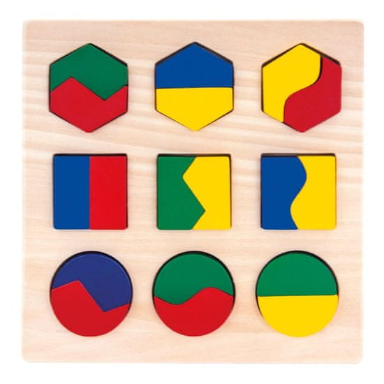 Bino Puzzle geometrické tvary