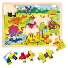 Bino Puzzle, Dinosaury