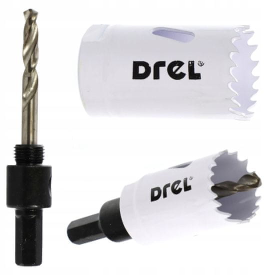 DREL bimetal corner buttonroller for metal wood 21 mm adaptor