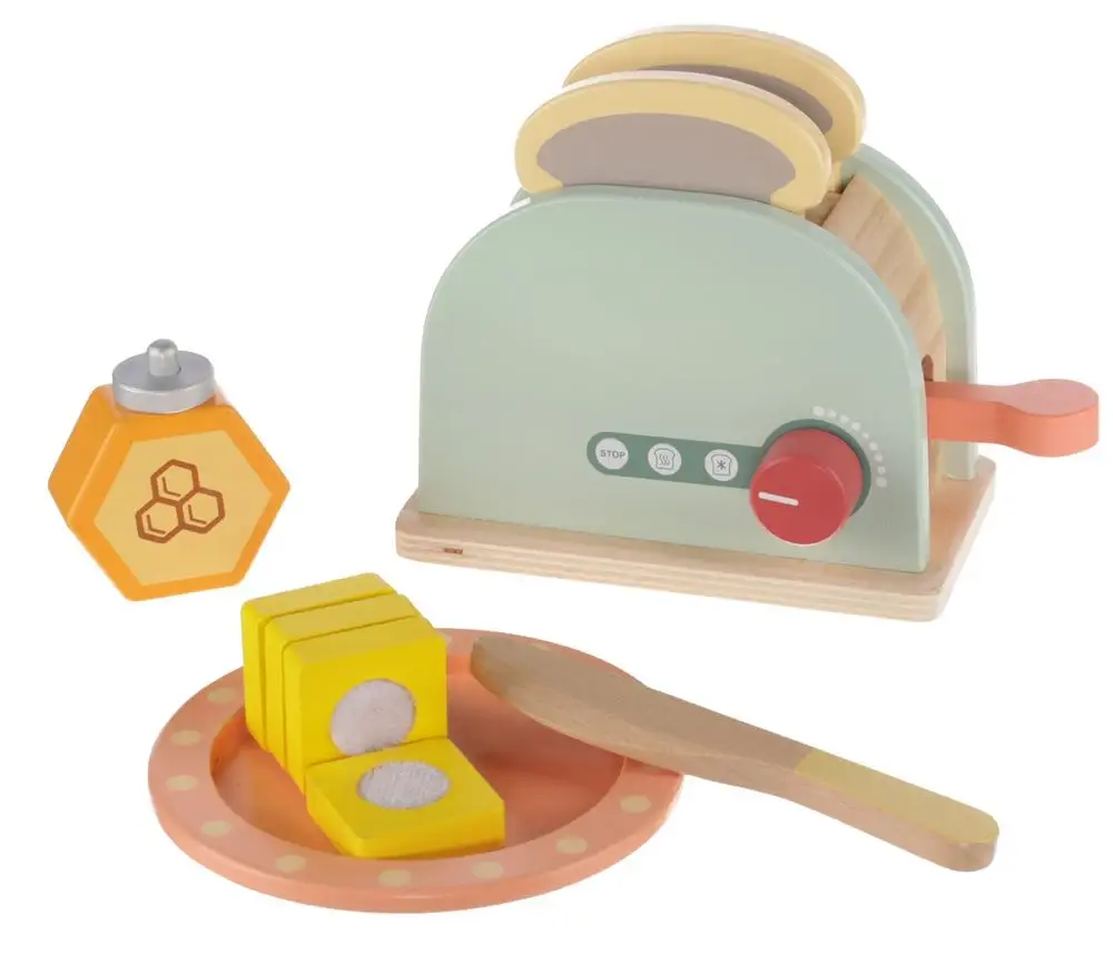 ZOPA Drevený toaster set