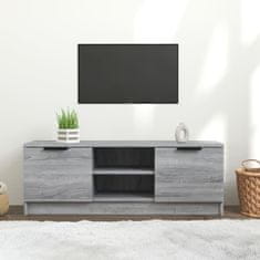 Vidaxl TV skrinka sivý dub sonoma 102x35x36,5 cm spracované drevo