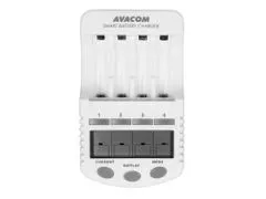 Avacom JVL-505 inteligentná nabíjačka batérií (AA, AAA)