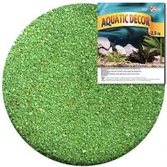 COBBYS PET AQUATIC DECOR Piesok zelený 0,5-1mm 2,5kg