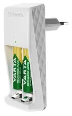 VARTA Nabíjačka MINI CHARGER + 2 AA 2100 mAh, 57656101451