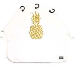 Slnečná clona Baby Peace - Pineapple Gold/White