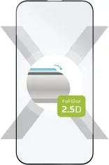 FIXED ochranné sklo Full-Cover pro Apple iPhone 14 Pro, s lepením přes celý displej, čierna