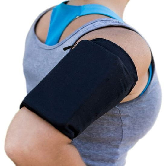 MG Elastic Armband bežecké puzdro XL, čierne