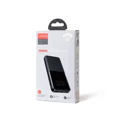 Joyroom JR-T013 Power Bank 10000mAh 15W PD QC, čierny