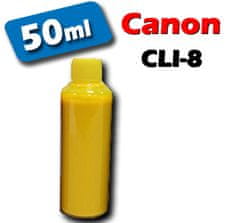 Atrament pre kazety Canon CLI-8 yellow 50ml