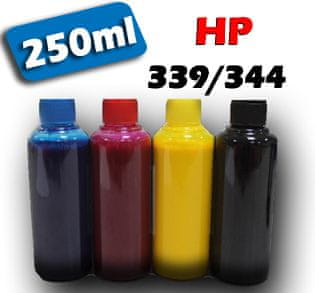 Atrament na plnenie kaziet HP 339/344 MULTIPACK - 250ml