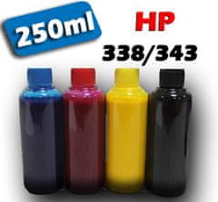 Atrament na plnenie kaziet HP 338/343 MULTIPACK - 250ml