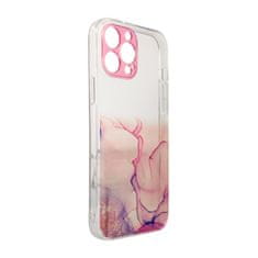 IZMAEL Marble silikónové puzdro pre Samsung Galaxy A13 5G - Ružová KP22218