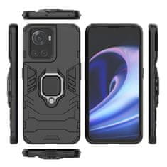 IZMAEL Odolné Puzdro Ring Armor Case pre OnePlus Ace - Čierna KP24799