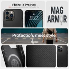 Spigen SPIGEN MAG ARMOR IPHONE 14 PRO MAX MATTE BLACK