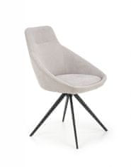 Halmar Kovová stoličky K431, sivá