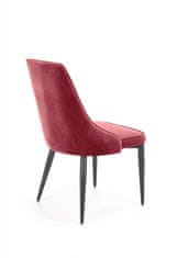 Halmar Kovová stoličky K365, červená