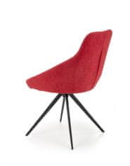 Halmar Kovová stoličky K431, červená