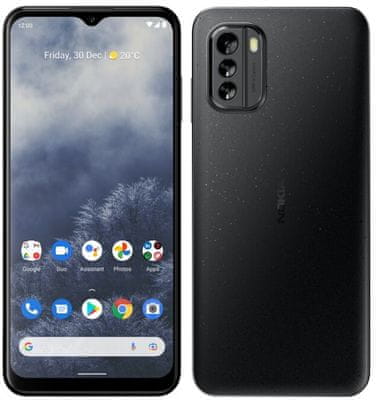  moderný mobilný dotykový telefón smartphone Nokia g60 5g Bluetooth nfc wifi odolnosť ip52 dlhá výdrž skvelý fotoaparát ips lcd displej 