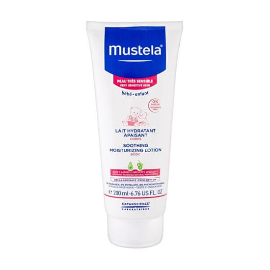 Mustela Detské upokojujúce hydratačné mlieko pre veľmi citlivú pokožku (Soothing Moisture Lotion) 200 ml