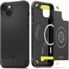 Spigen ochranný kryt Rugged Armor MagSafe pro Apple iPhone 14, čierna