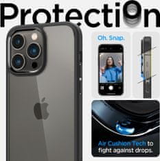 Spigen ochranný kryt Ultra Hybrid pro Apple iPhone 14 Pro, čierna