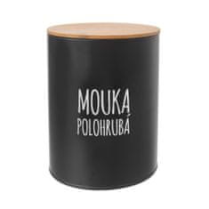 Dóza Múka polohrubá BLACK pr. 13 cm