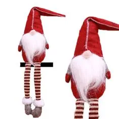 Chomik Santa Claus trpaslík sediaci plyšový 50 cm